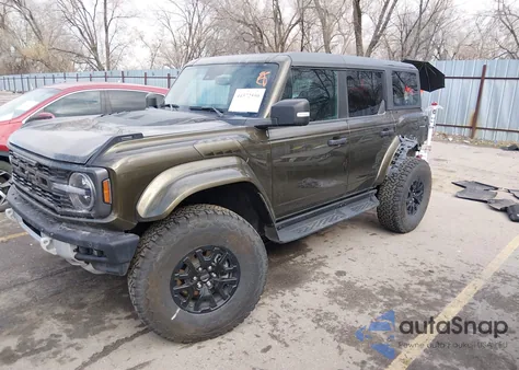 2024 Ford Bronco Raptor z USA, uszkodzony, nr VIN 1FMEE0RR4RLA83240